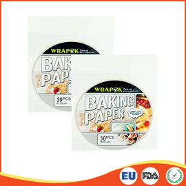China El papel redondo del silicón cubre para cocinar/hornada, hojas profesionales del papel de pergamino proveedor