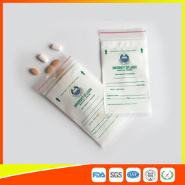 China La píldora Ziplock médica clara del LDPE empaqueta para el hospital/la droguería disponibles proveedor