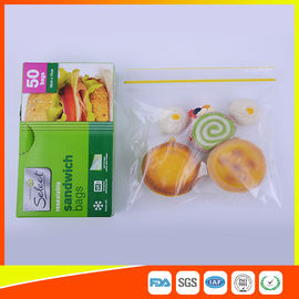 China El bocadillo plástico impermeable empaqueta 18 reconectables el x 17cm para el almacenamiento de la comida proveedor