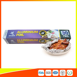 China El papel de aluminio disponible de la categoría alimenticia cubre el aceite resistente, rollo de aluminio de la hoja proveedor