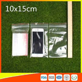 China las 10 x 15 bolsas de plástico reconectables claras de la cremallera/la bolsa de poliéster autoadhesiva proveedor