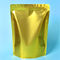 El grano de café de encargo del oro que empaqueta, coloca el bolso para arriba de empaquetado de la bolsa con la válvula proveedor