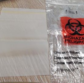 China El transporte del espécimen del tamaño estándar empaqueta/grueso biodegradable de la aduana de los bolsos del Ziplock proveedor