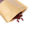 Bolsa Ziplock de empaquetado del bolso de la comida de los bolsos de Kraft del café que se puede volver a sellar de encargo del papel proveedor
